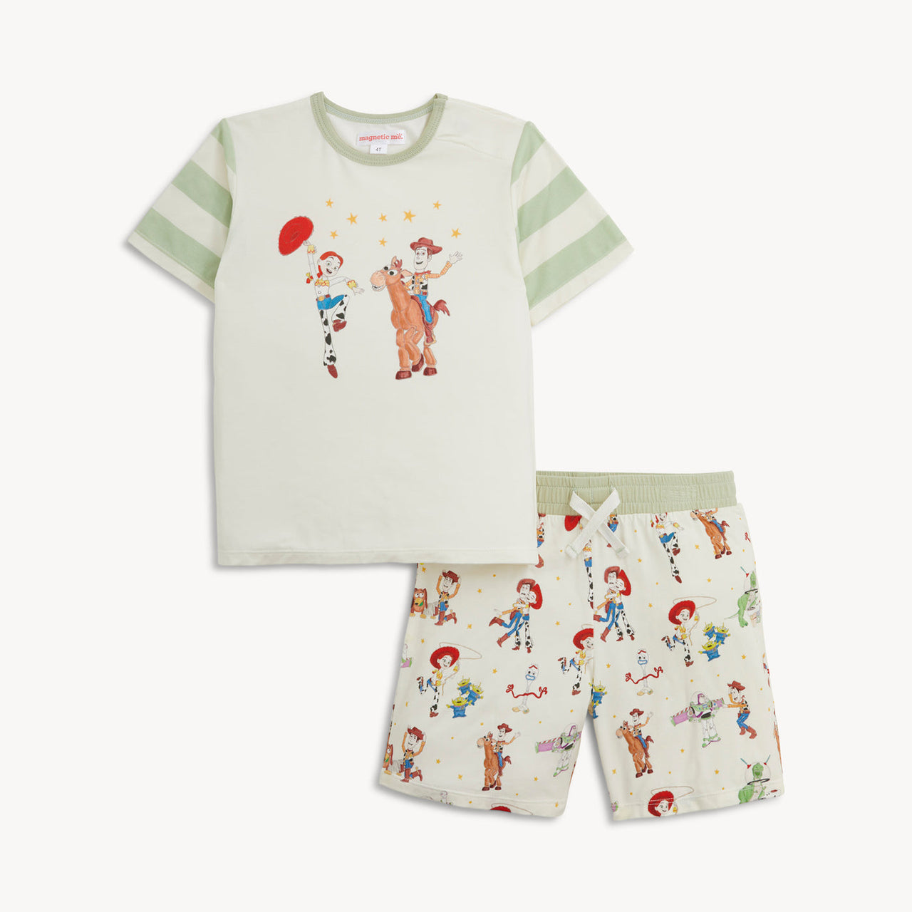 Short Sleeve 2-Piece Short Set | Toy Story Woody & Friends