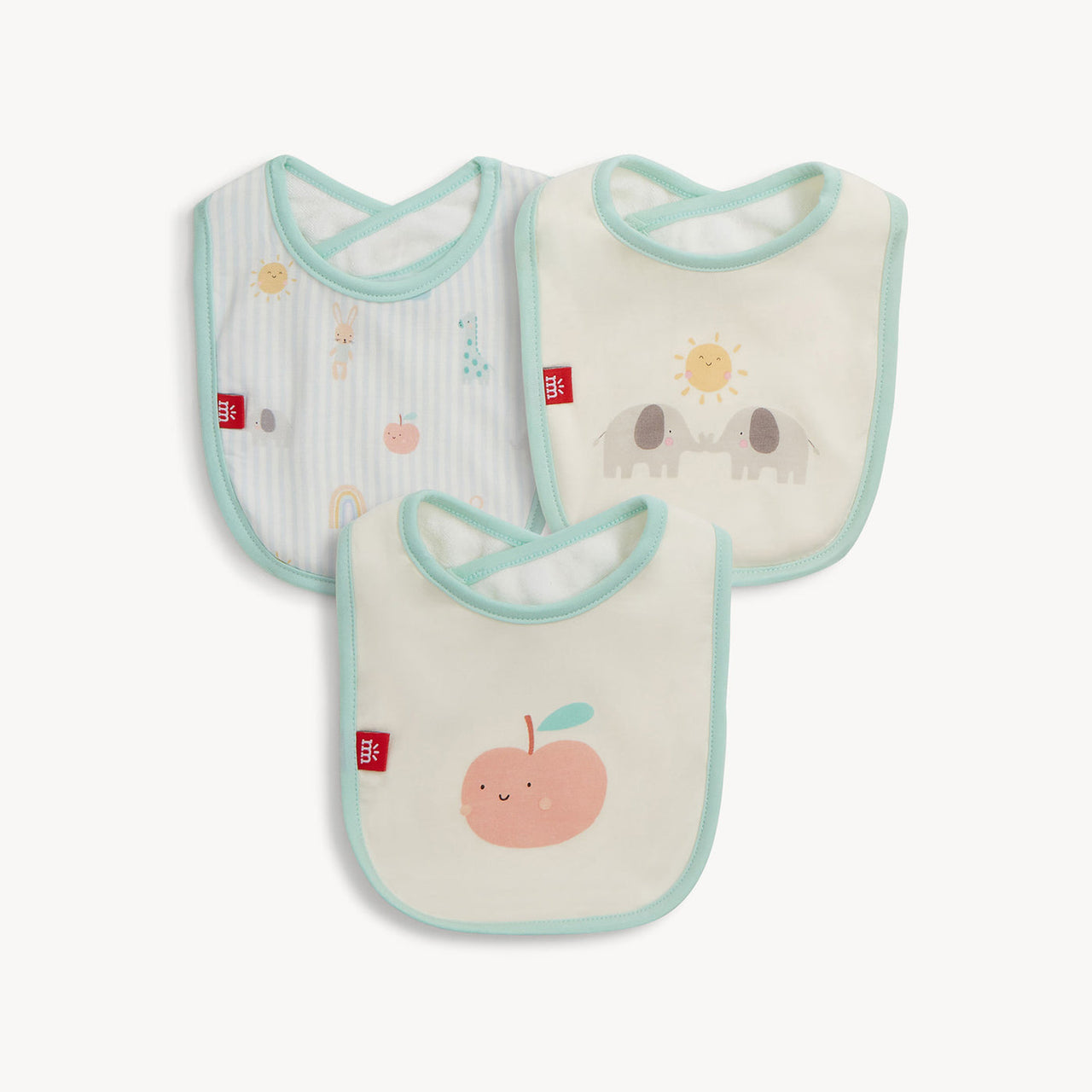 Magnetic Bib - 3 Pack | Lullaby Sky Blue