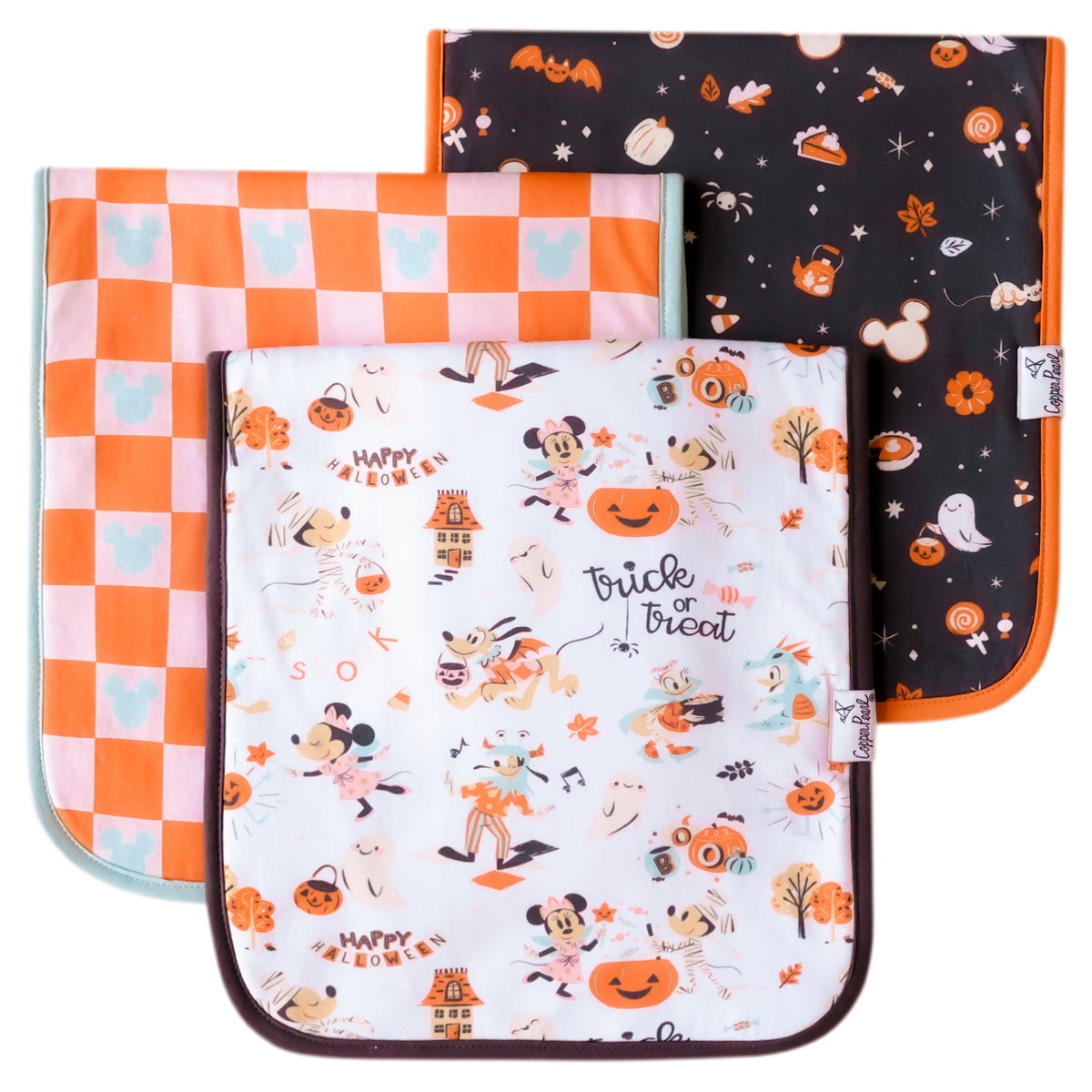 Micky Mouse Boo Bash | Burp Cloths