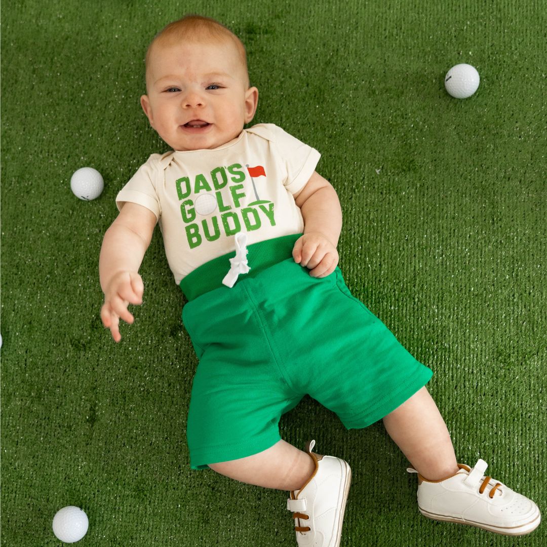 Dad's Golf Buddy Short Sleeve Bodysuit