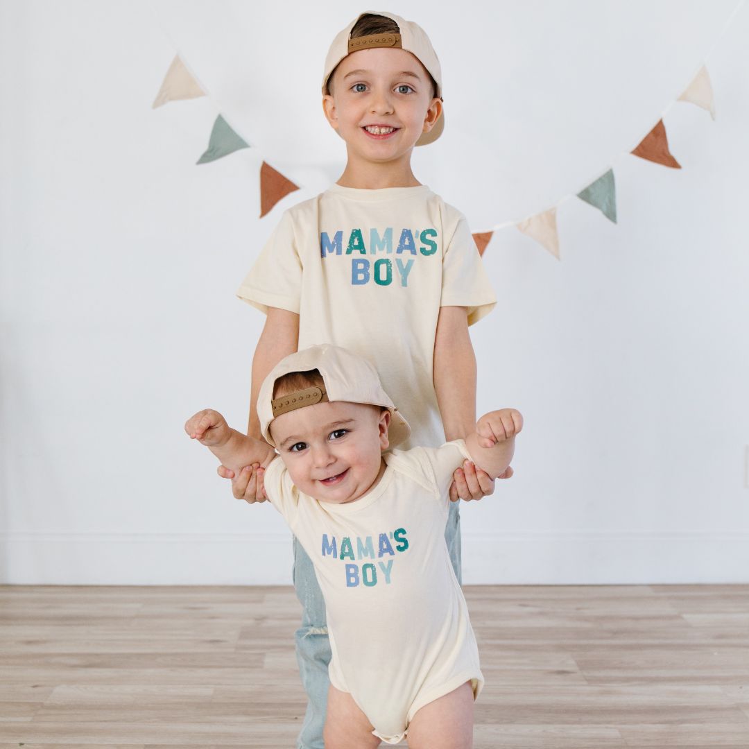 Mama's Boy Short Sleeve Bodysuit
