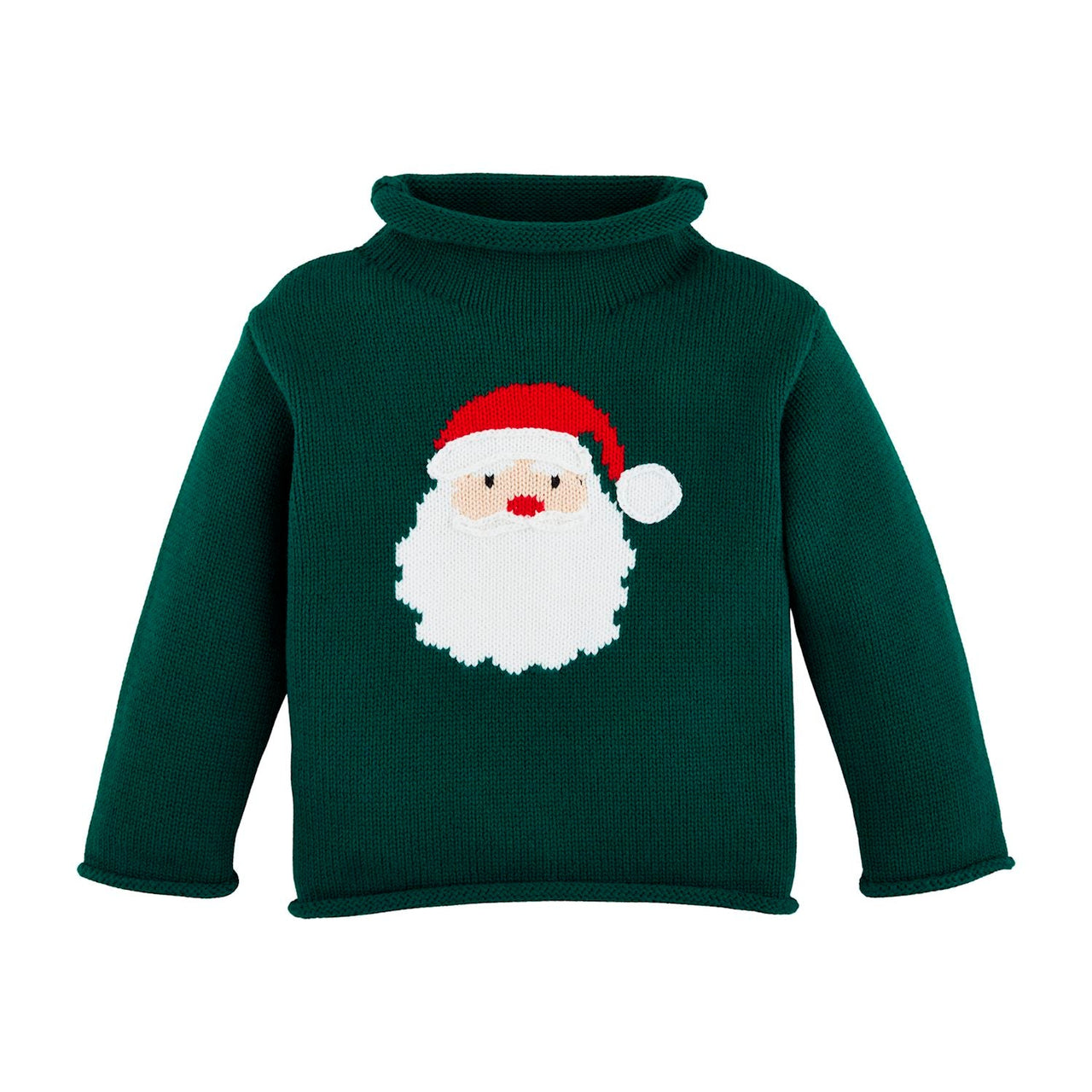 Rollneck Santa Sweater