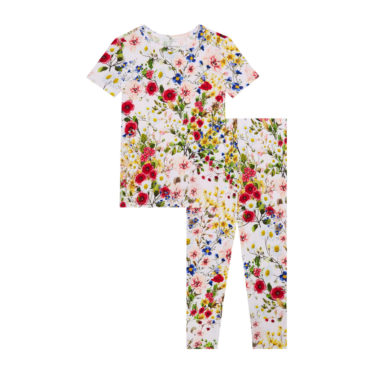 Barbara Short Sleeve Basic Pajama Set