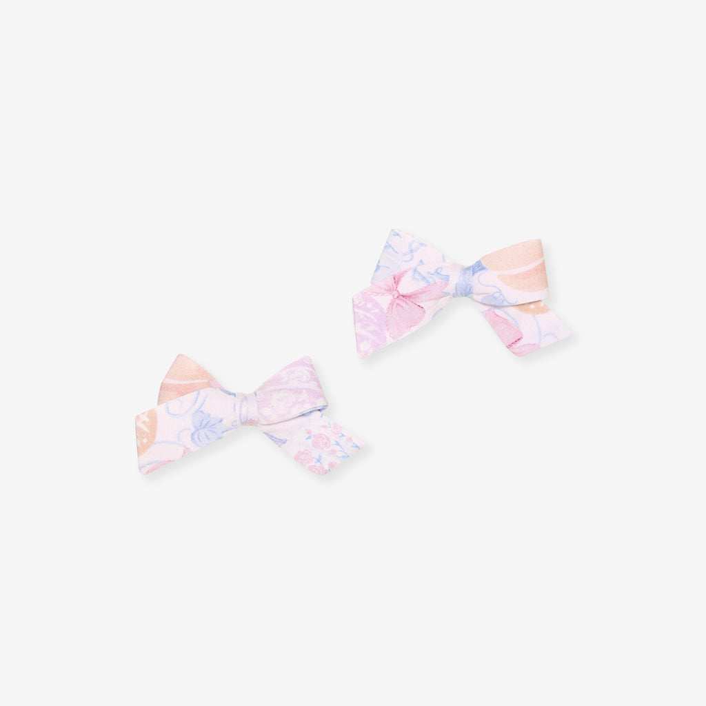 Mini Bow Hair Clips | Posh Pumpkin