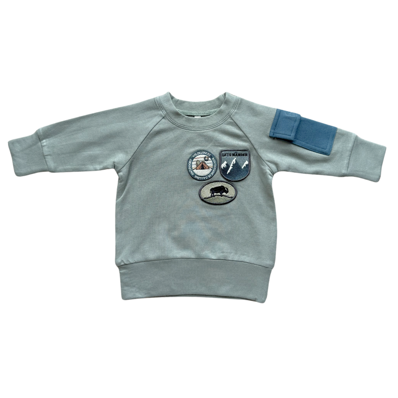 Boy's Raglan Sweatshirt | Patches