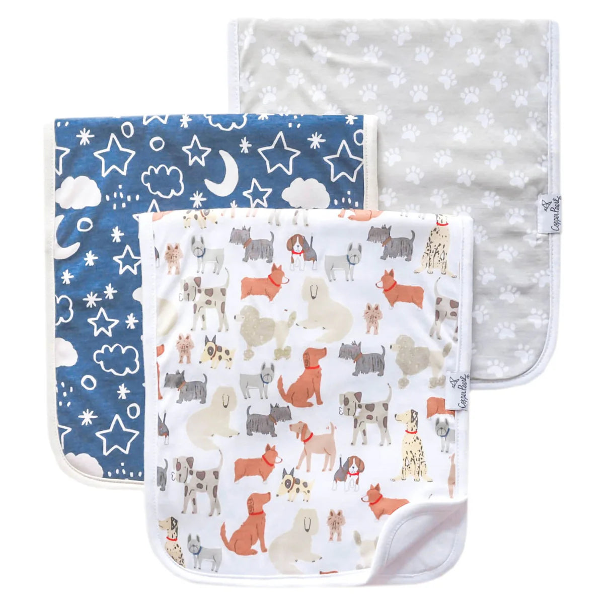 Rufus Premium Burp Cloths