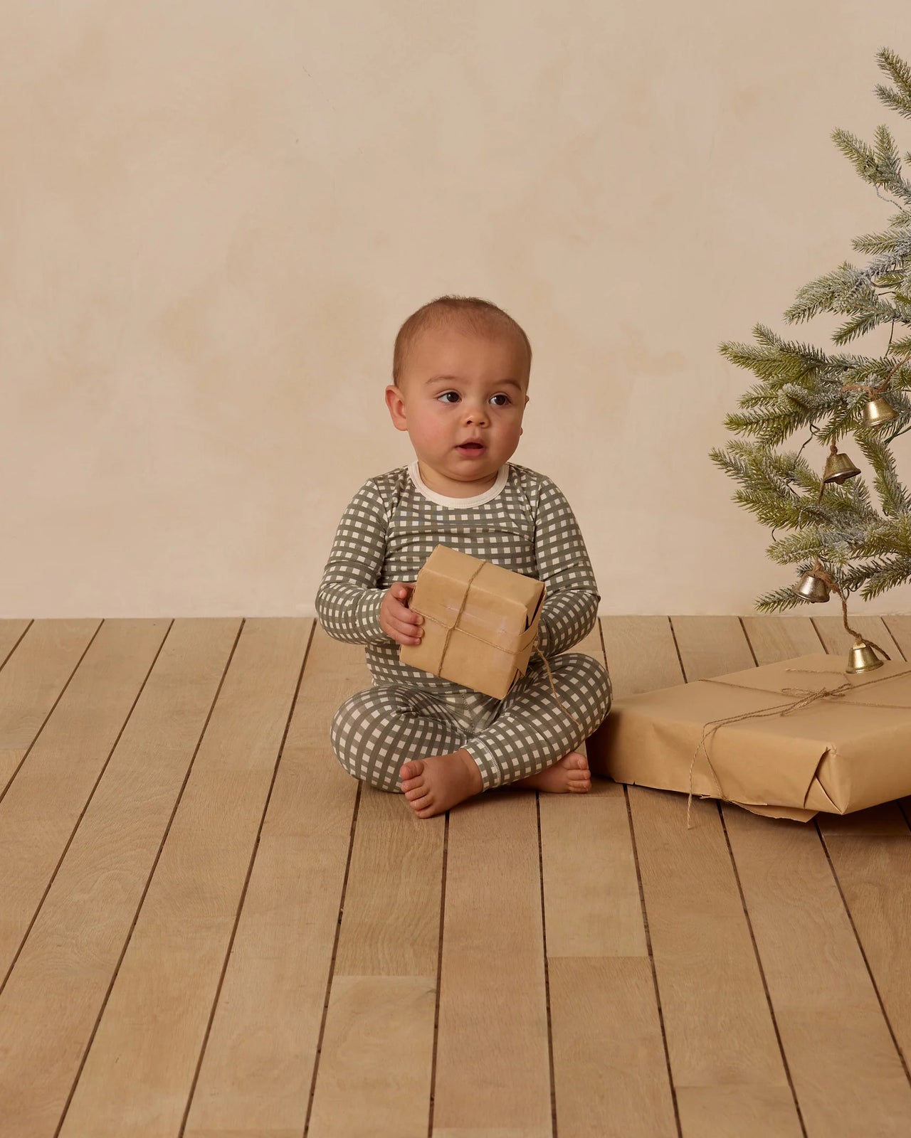 Bamboo Pajama Set | Forest Check