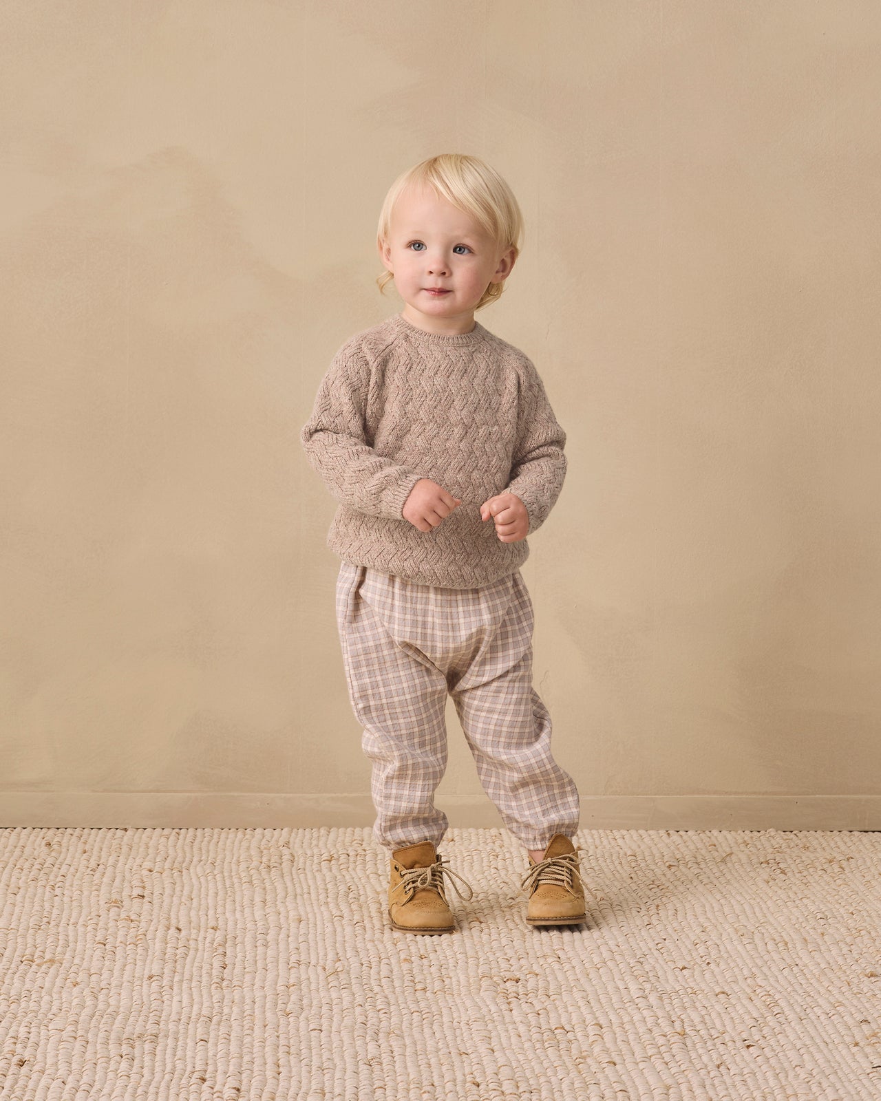Woven Pant || Blue Gingham