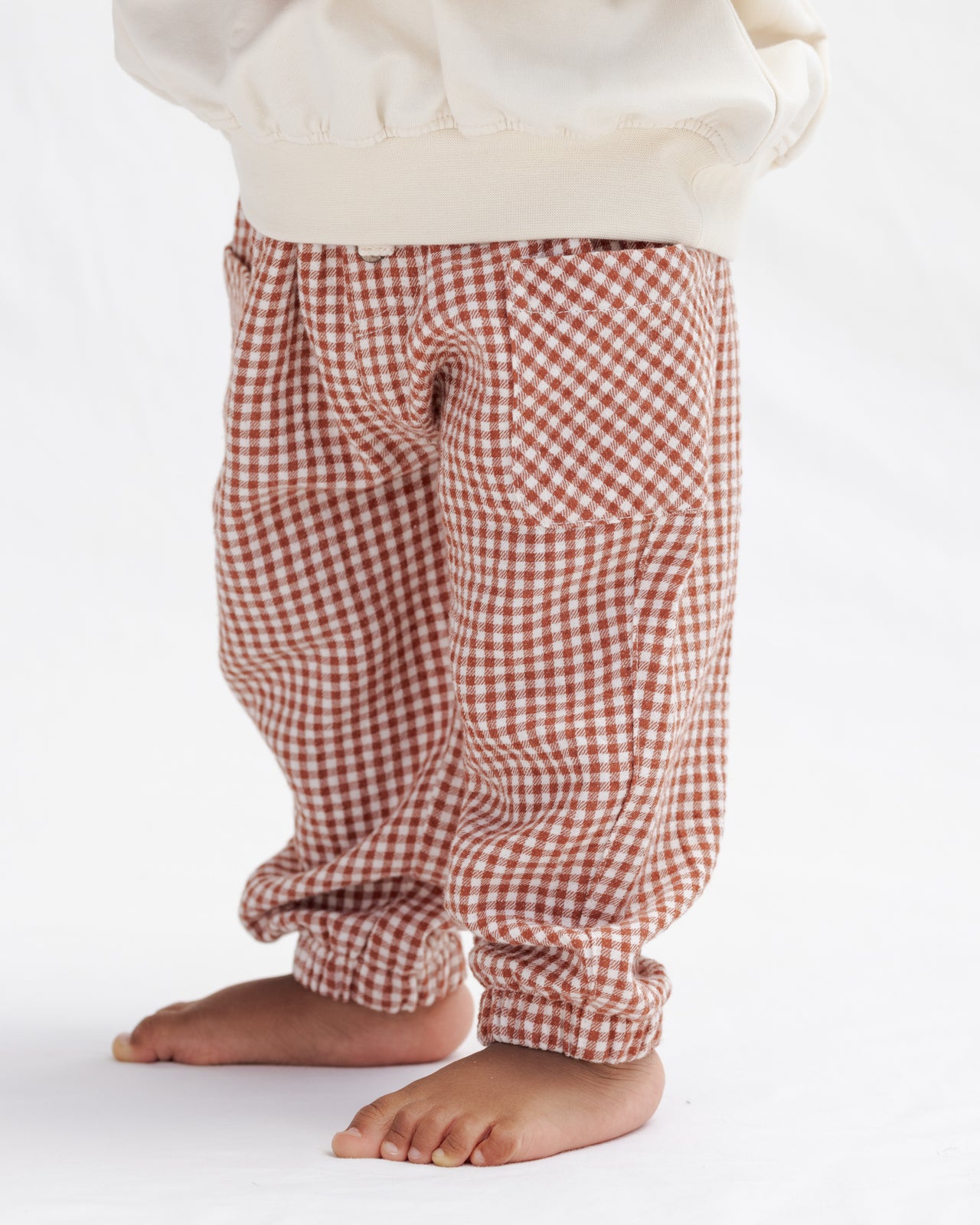 Luca Pant | Red Gingham