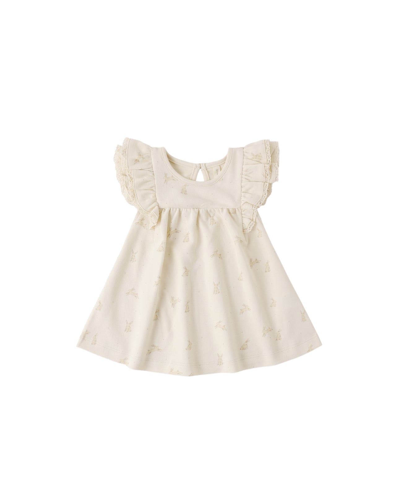 Flutter Sleeve Dress | Bunnies