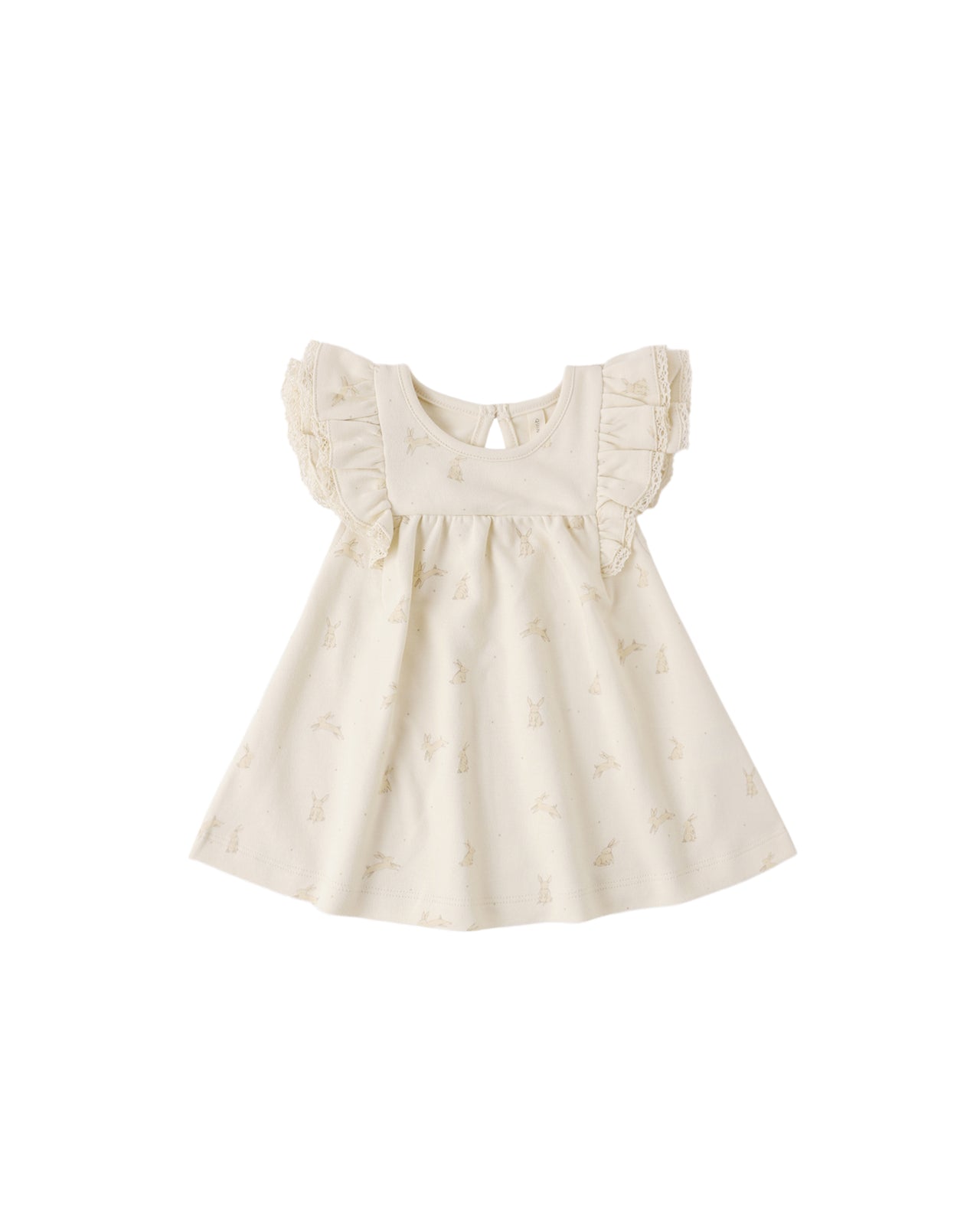Flutter Sleeve Dress | Bunnies