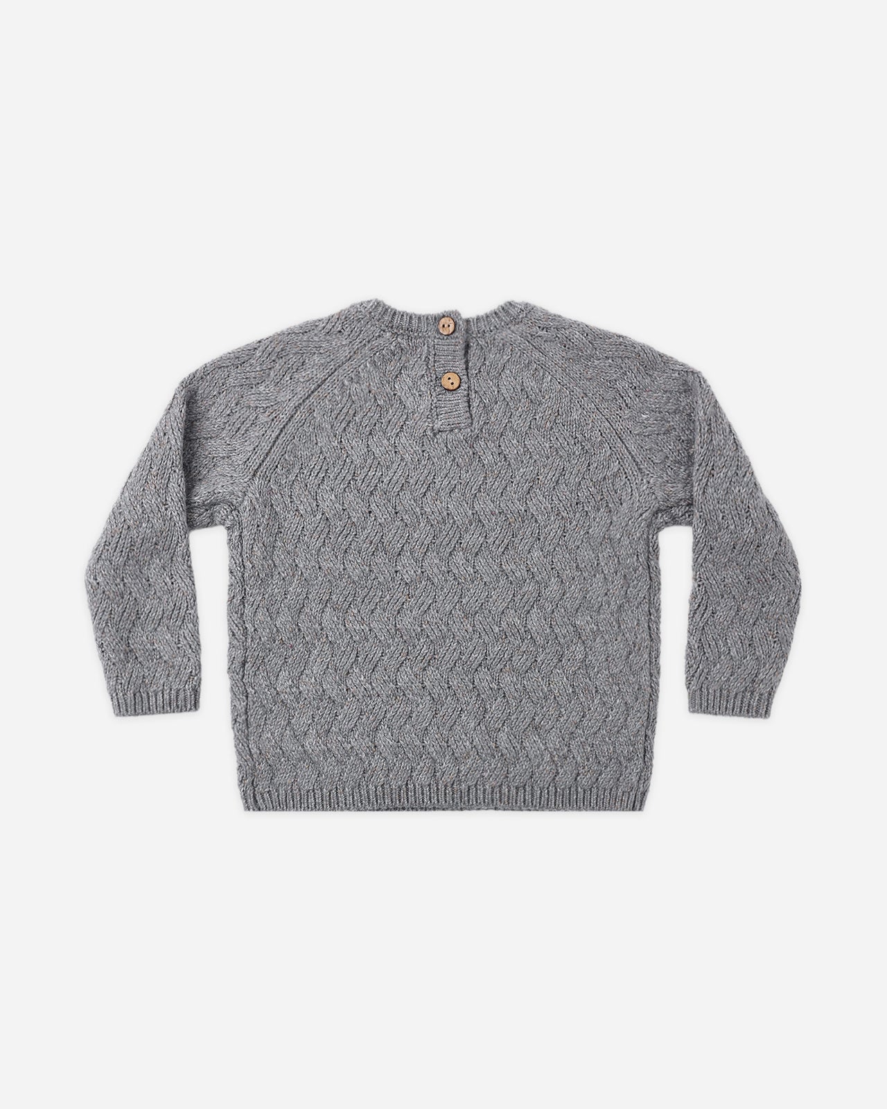 Knit Sweater || Heathered Slate