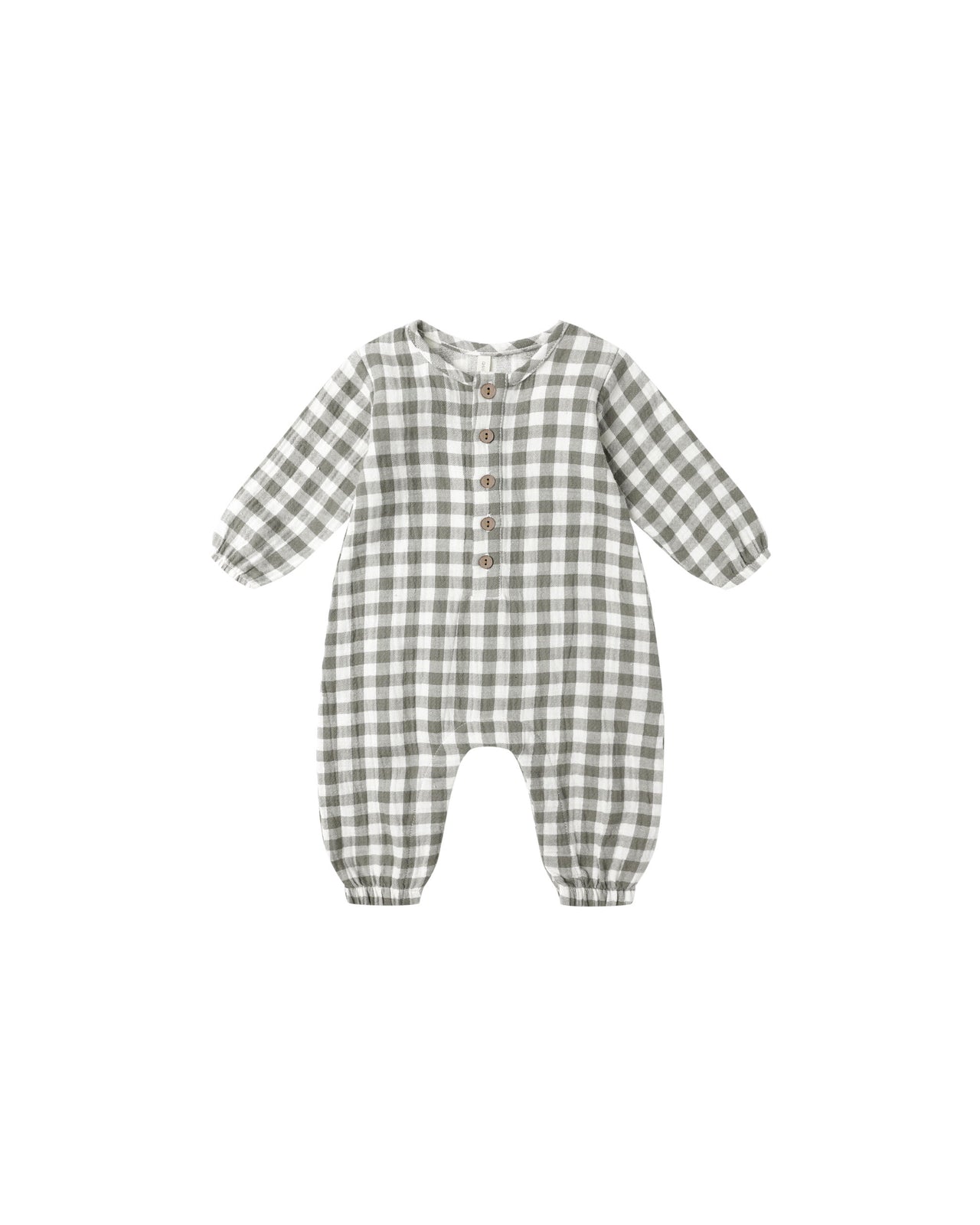 Woven Jumpsuit | Forest Check