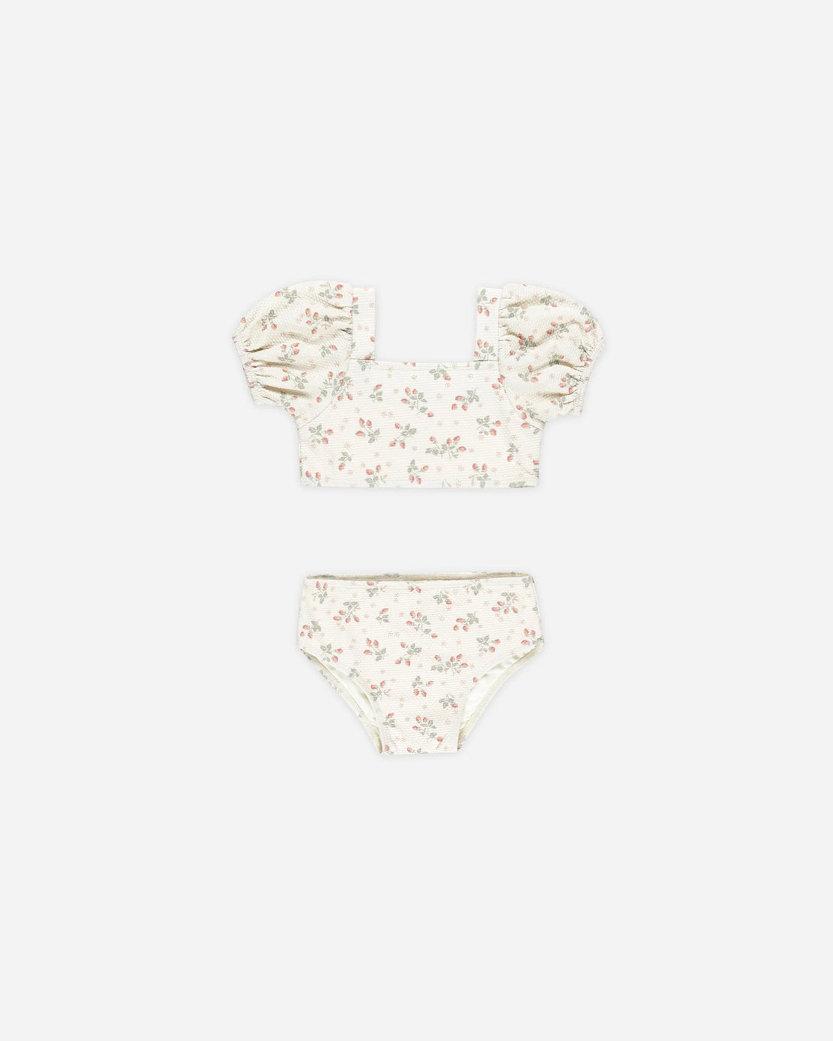Quincy Mae Zippy Two-Piece Swimsuit | Cherries or Strawberries