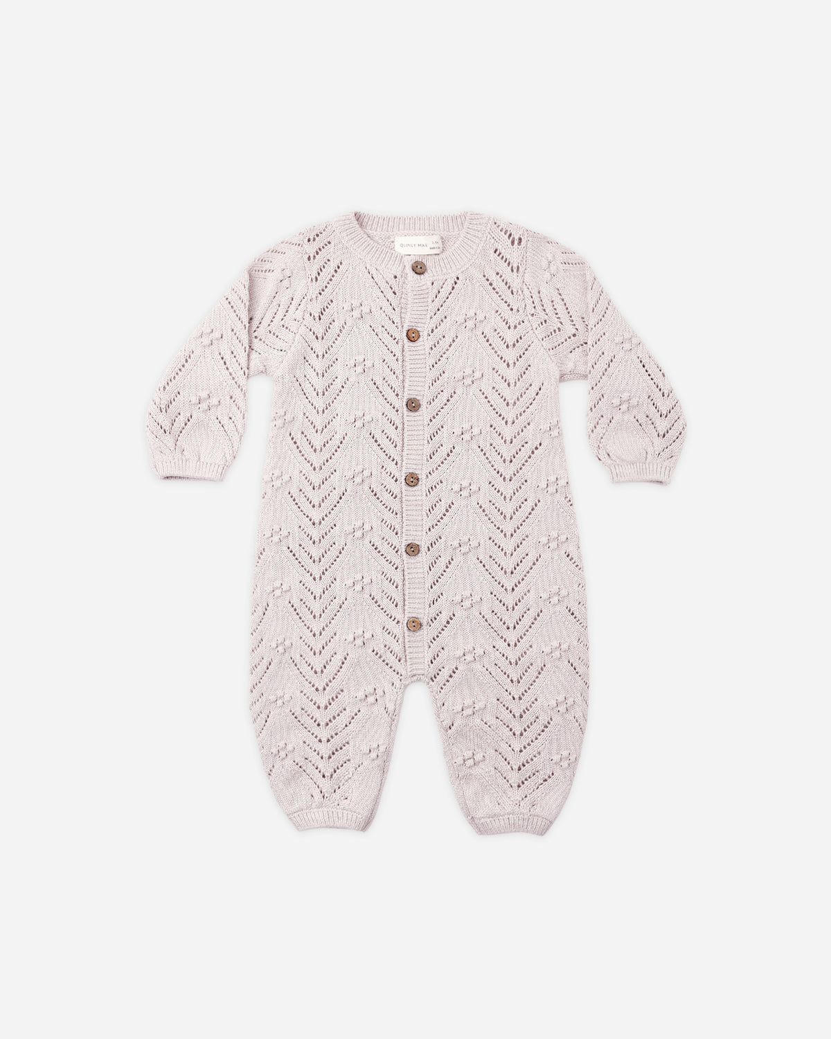 Long Sleeve Bubble Romper | Lilac Mist