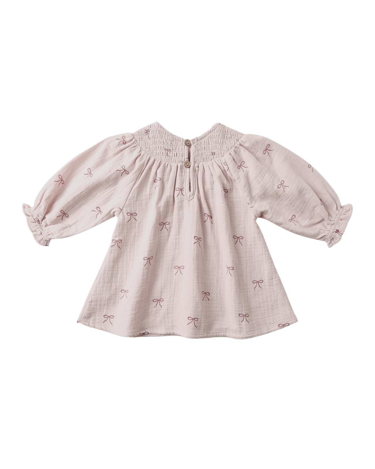 V Smocked Dress | Bows