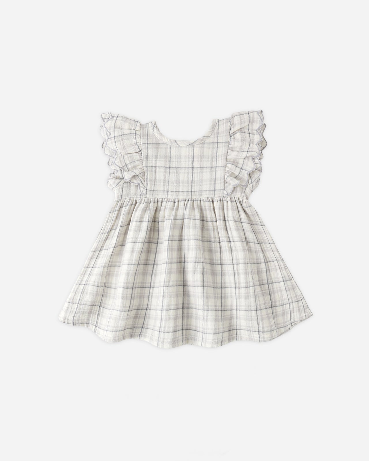 Alina Dress | Blue Plaid