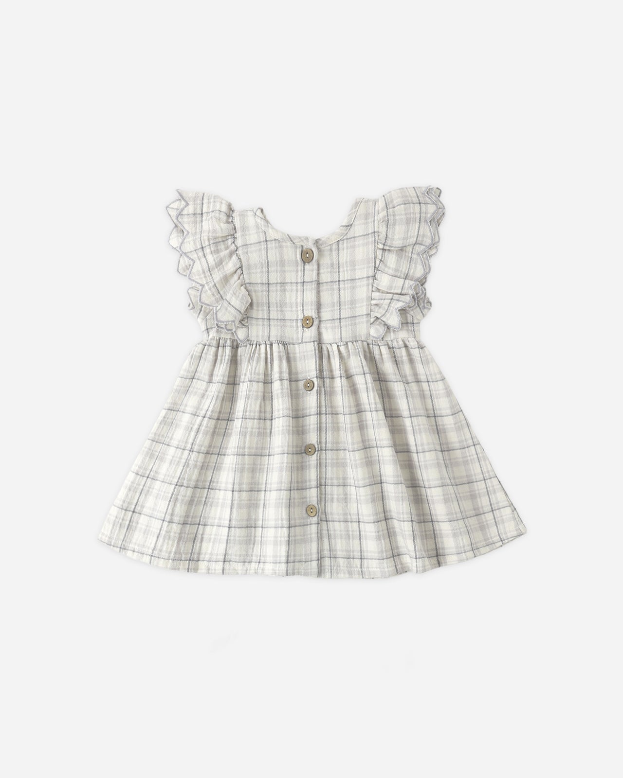 Alina Dress | Blue Plaid