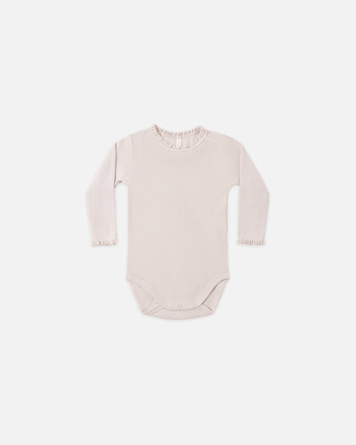 Waffle Long Sleeve Bodysuit | Lilac Mist