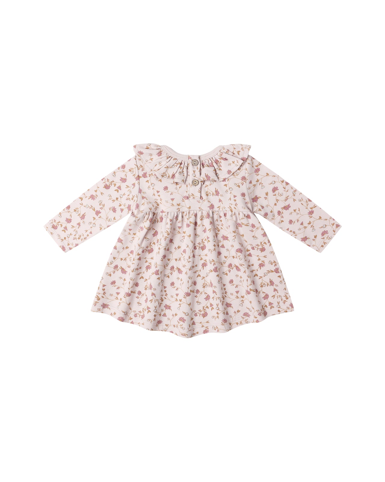 Ruffle Collar Jersey Dress  | Garden