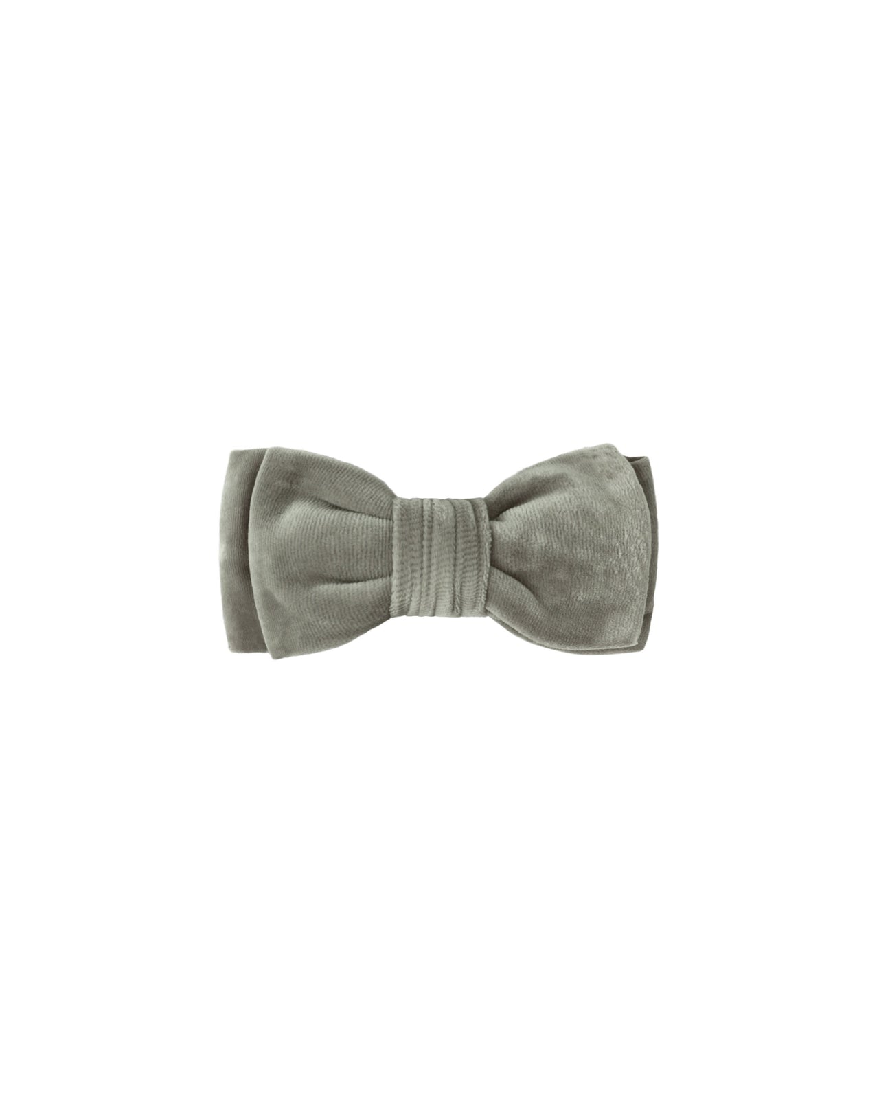 Velour Bow Headband | Forest