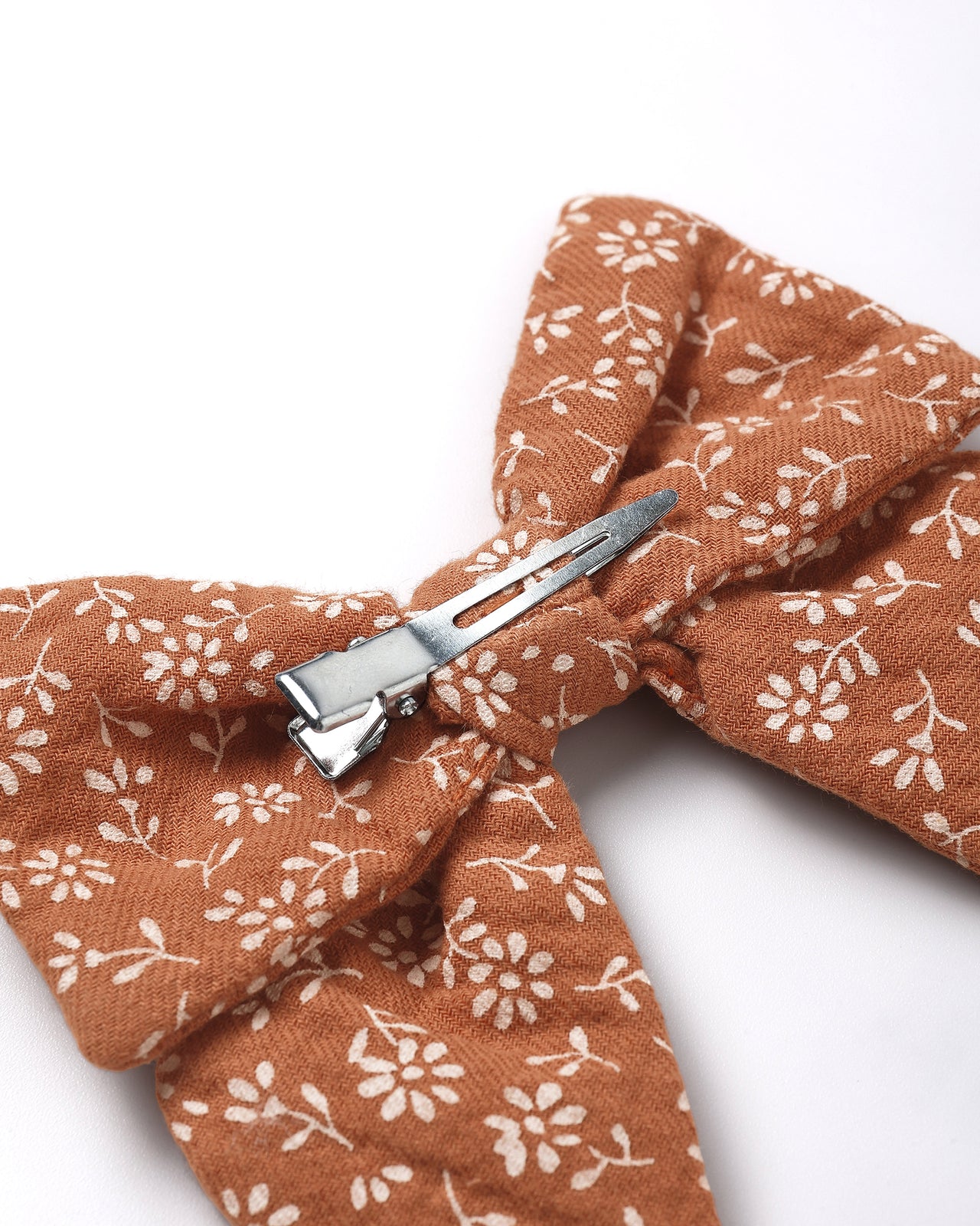 Bow Hair Clip | Poppy Floral