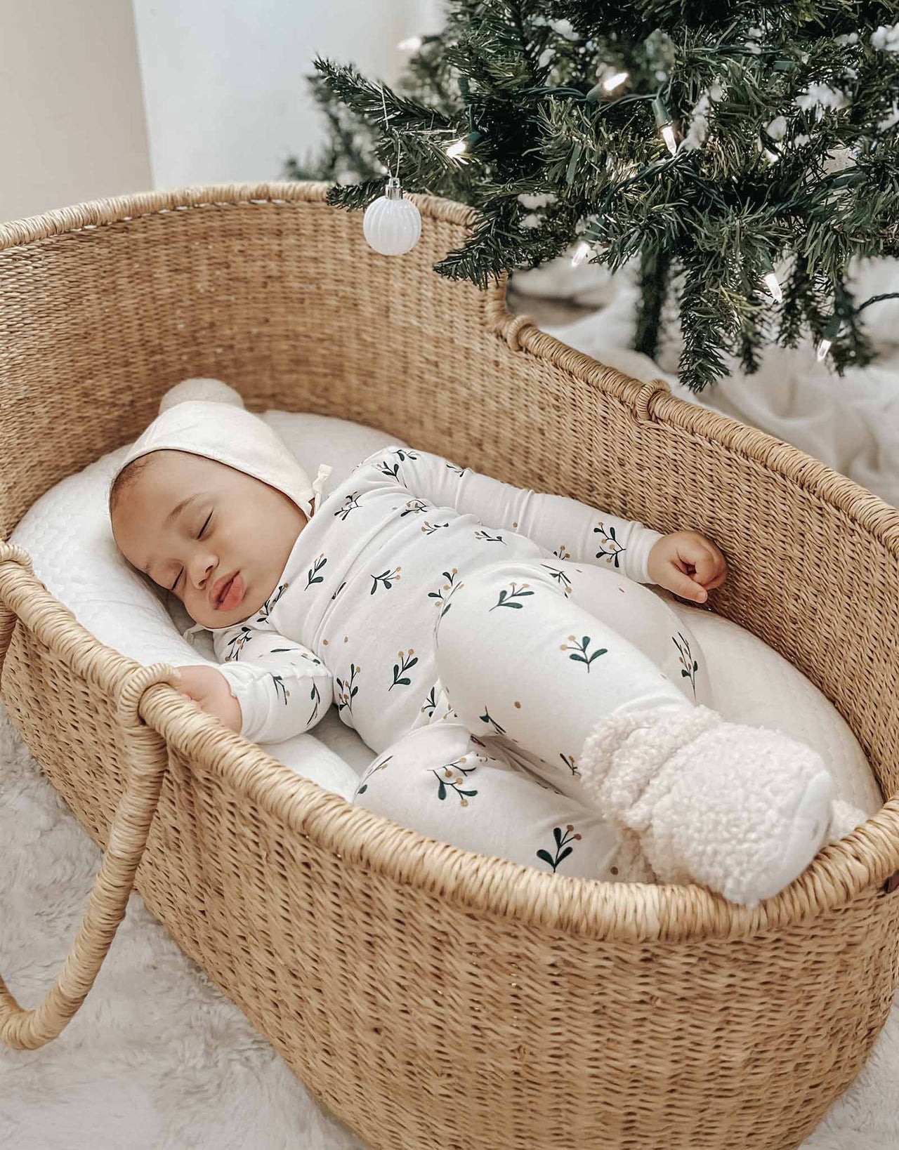 Sherpa Snap Booties | Ivory