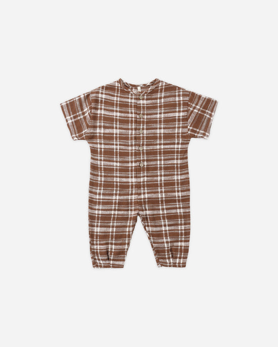 Hayes Jumpsuit | Aspen Plaid