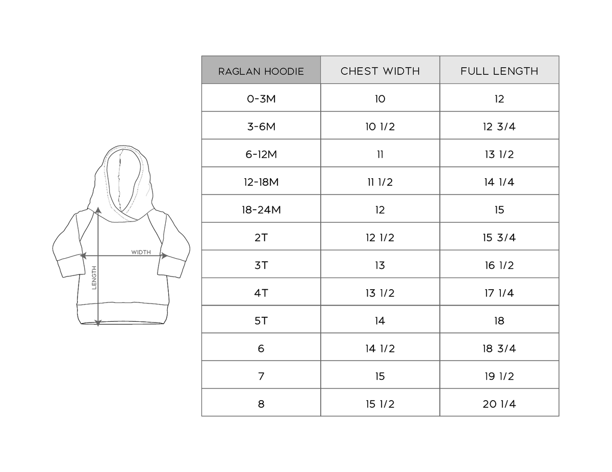 Raglan Hoodie | Lavender Cloud