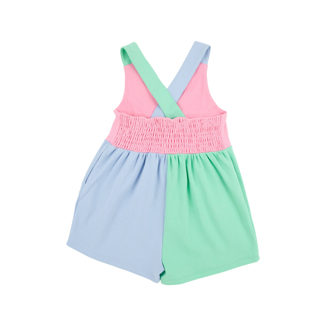 Reagan Romper | Hamptons Hot Pink, Beale Street Blue, and Grace Bay Green