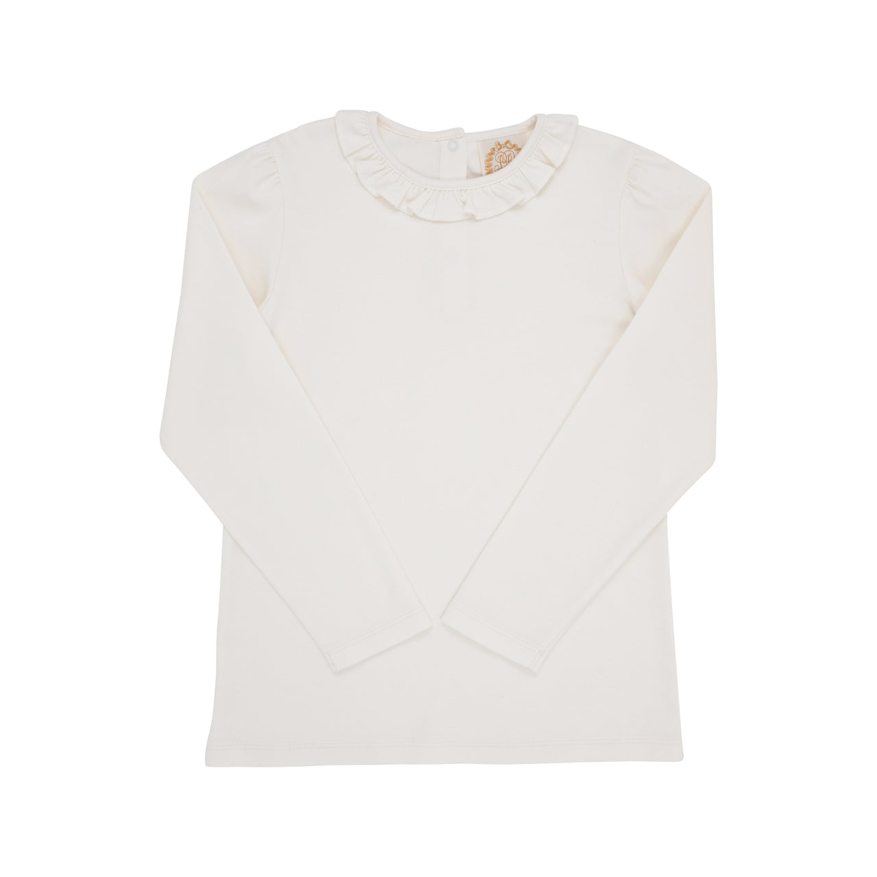 Reece Ruffle Top | Palmetto Pearl