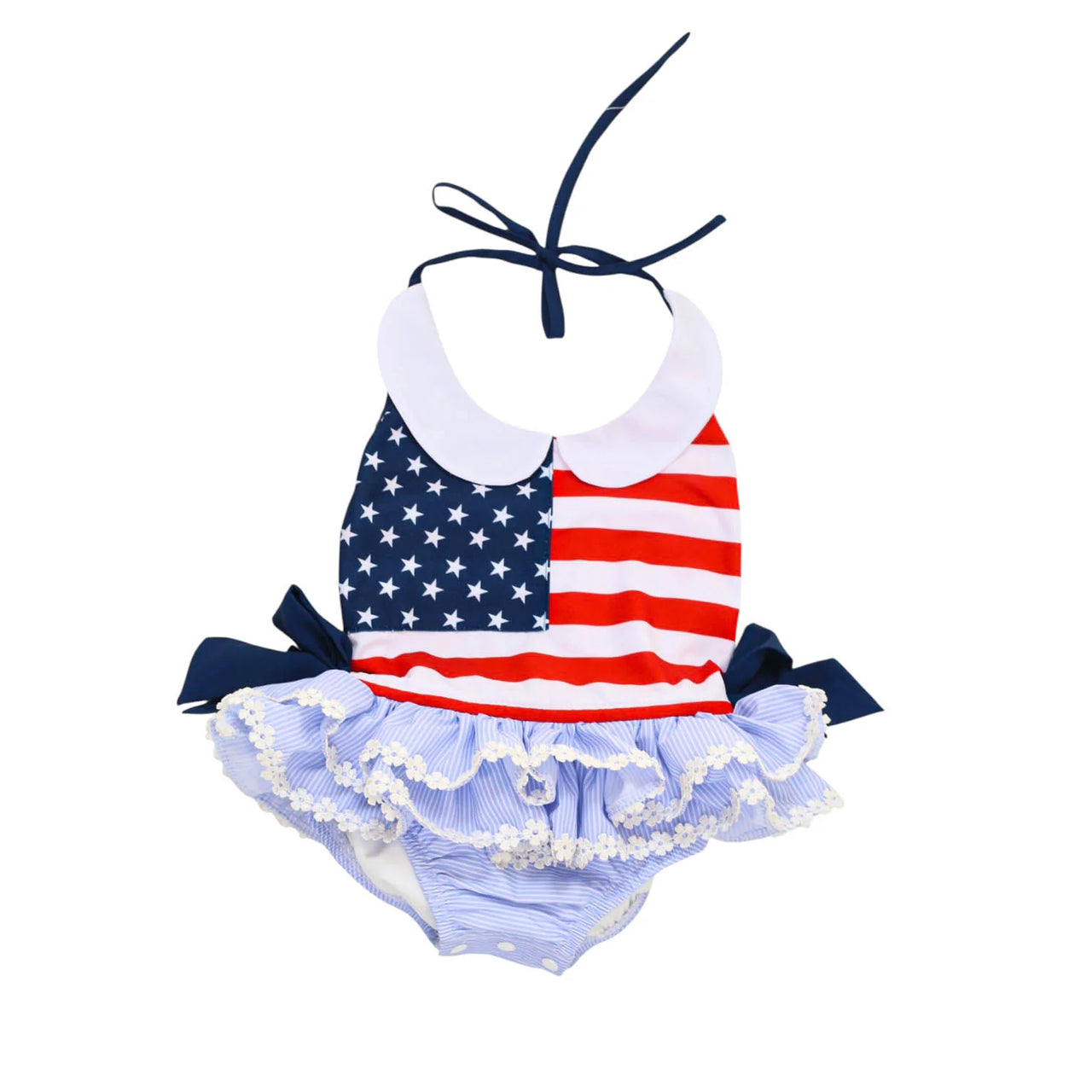 Rosie One Piece Romper | Patriotic