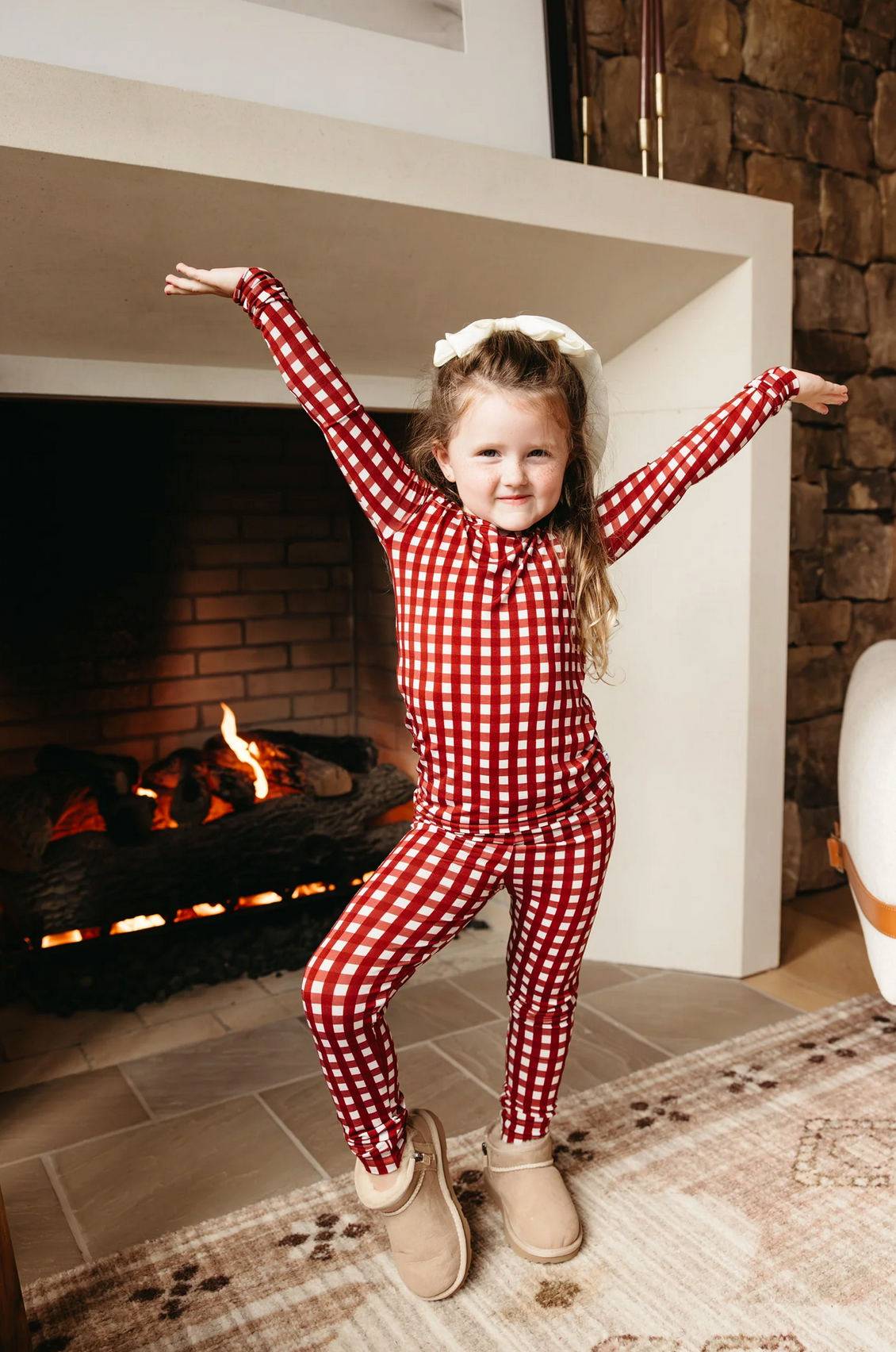 Peppermint Plaid Dream Set