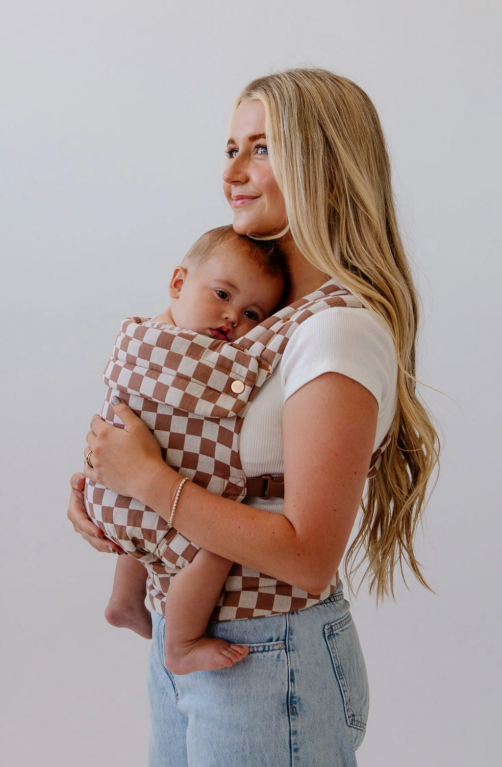 The Monarch Baby Carrier | Mocha Check