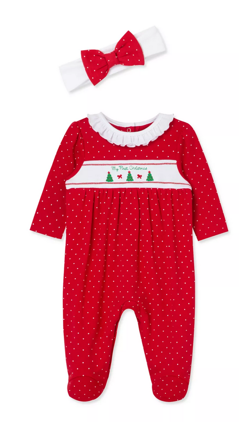 Trees Footie Pajamas | My 1st Christmas