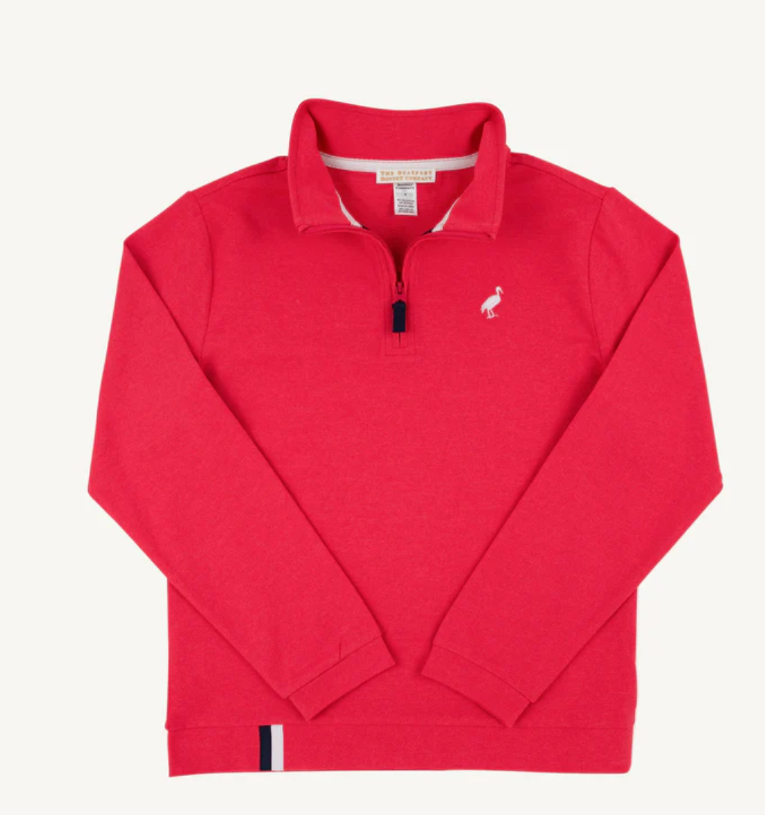 Prepletic Hayward Half Zip | Richmond Red