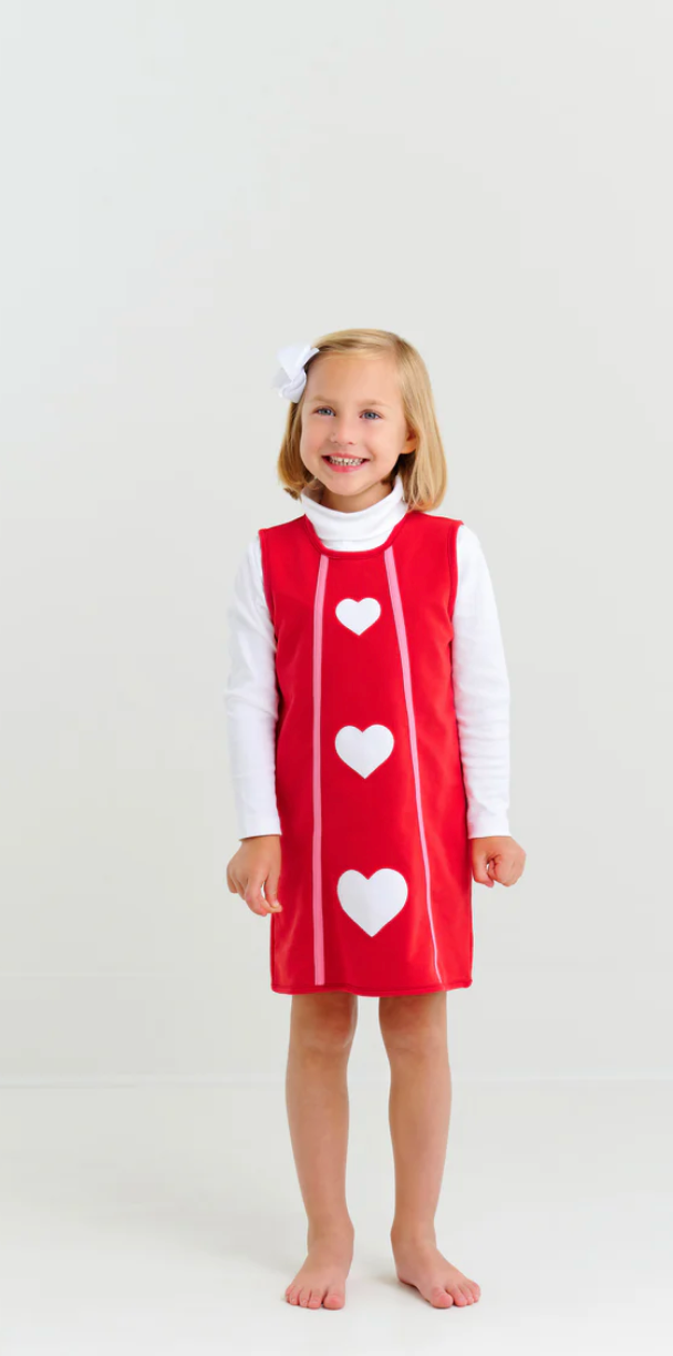 Annie Apron Dress | Richmond Red