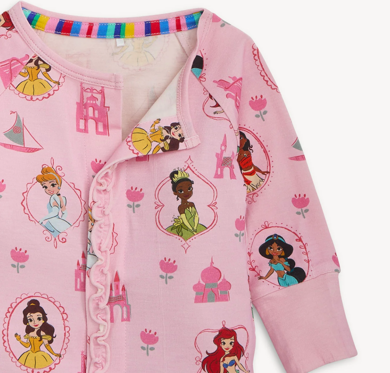 Magnetic Convertible Ruffle Coverall | Princess Royal Radiance