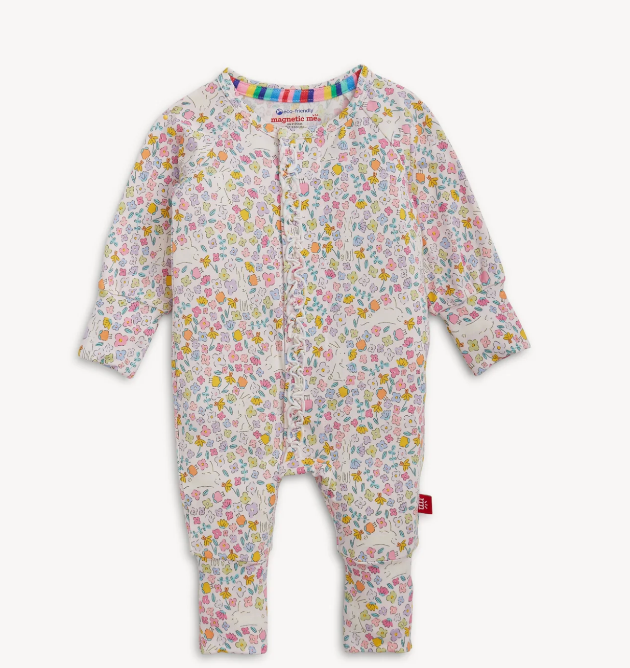 Magnetic Me Convertible Ruffle Coverall | Bunny Blossom