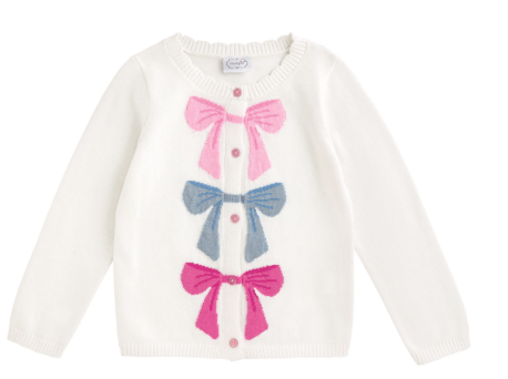 Colorful Bow Cardigan