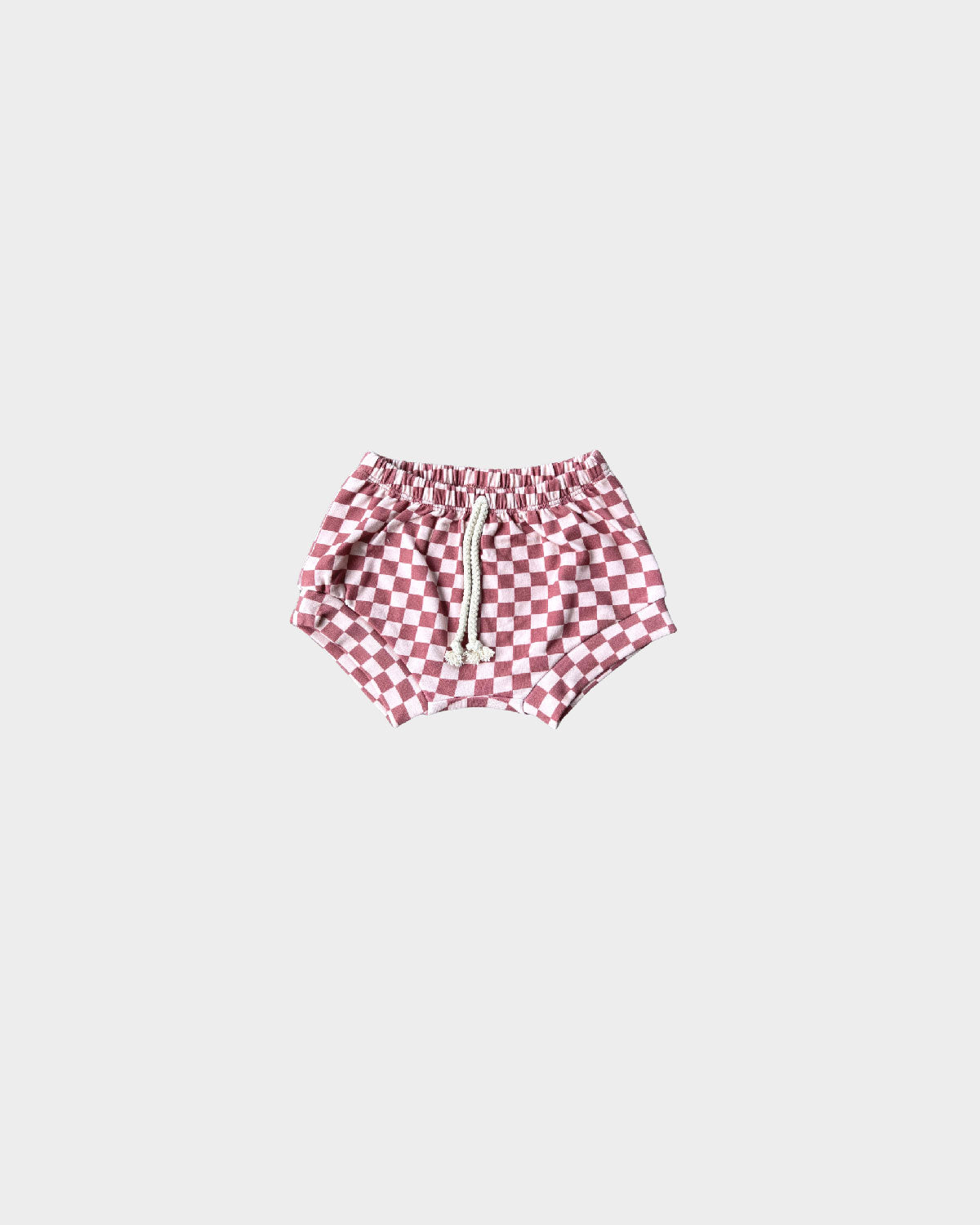 Girl's Shorties || Strawberry Checkered