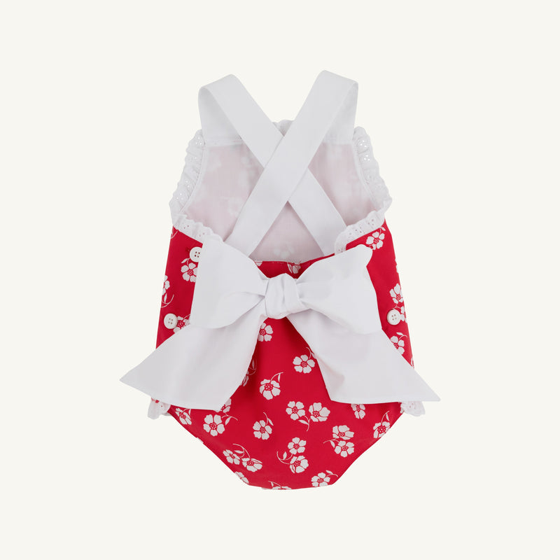 Sisi Sunsuit | Fairfax Flowers with Worth Avenue White ** FINAL SALE **