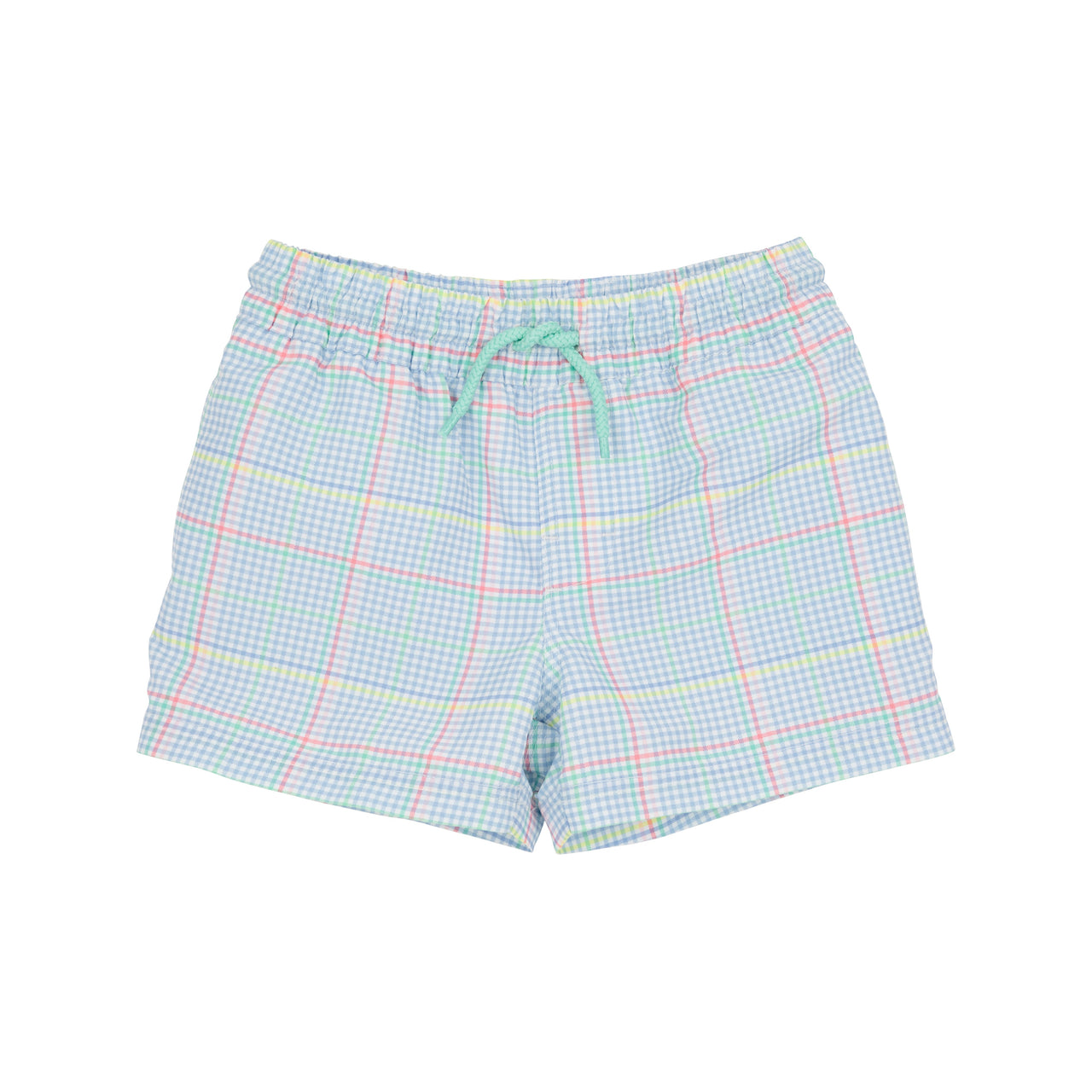 Tortola Swim Trunks | Piccadilly Plaid/Grace Bay Green