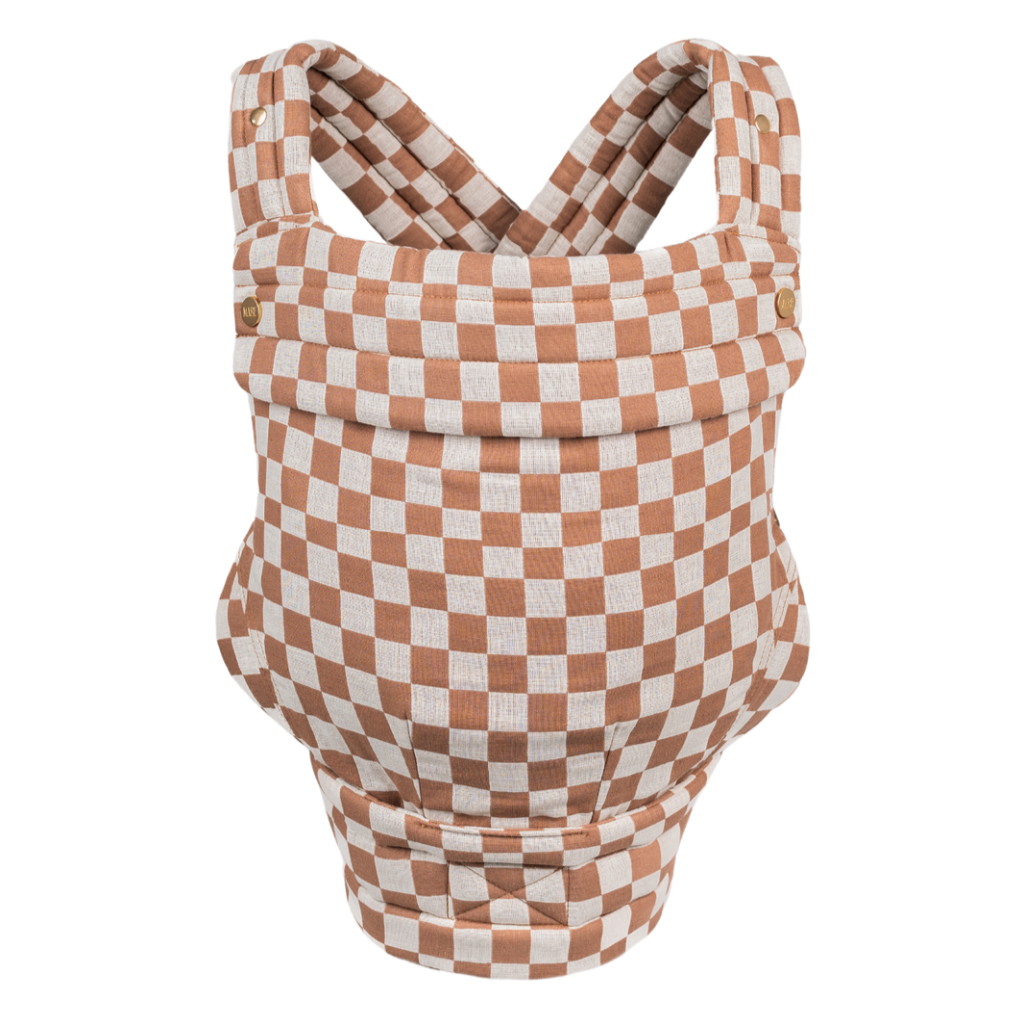 The Monarch Baby Carrier | Mocha Check
