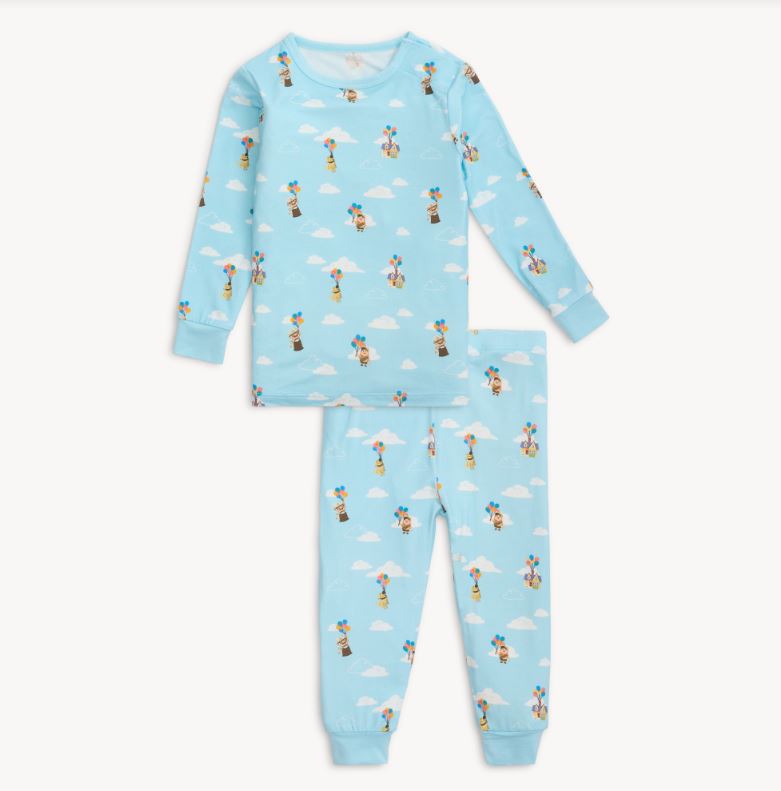 Up Long Sleeve Pajama Set