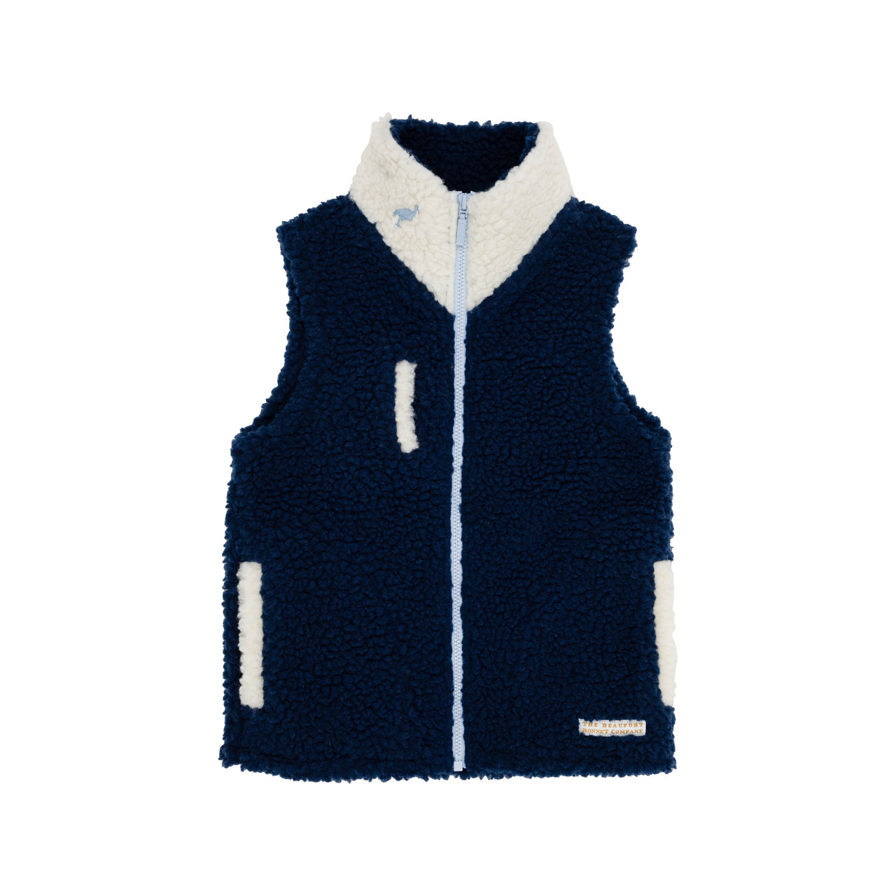 Van Camp Vest | Nantucket Navy With Palmetto Pearl And Barrington Blue Stork ** FINAL SALE **