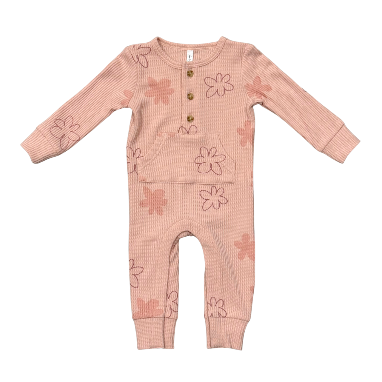 Waffle Romper | Daisy Doodle