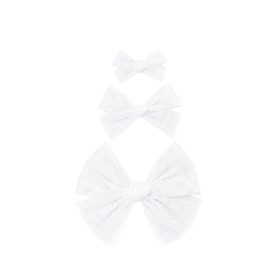 Tulle Bow Hair Clip