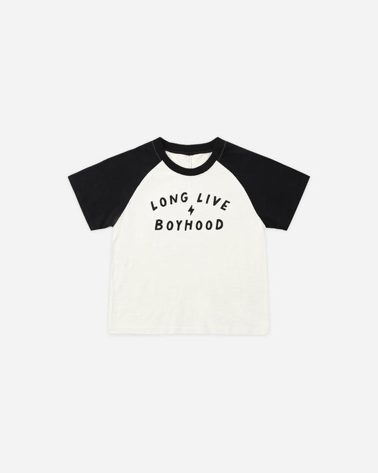 Raglan Short Sleeve Tee Long Live Boyhood