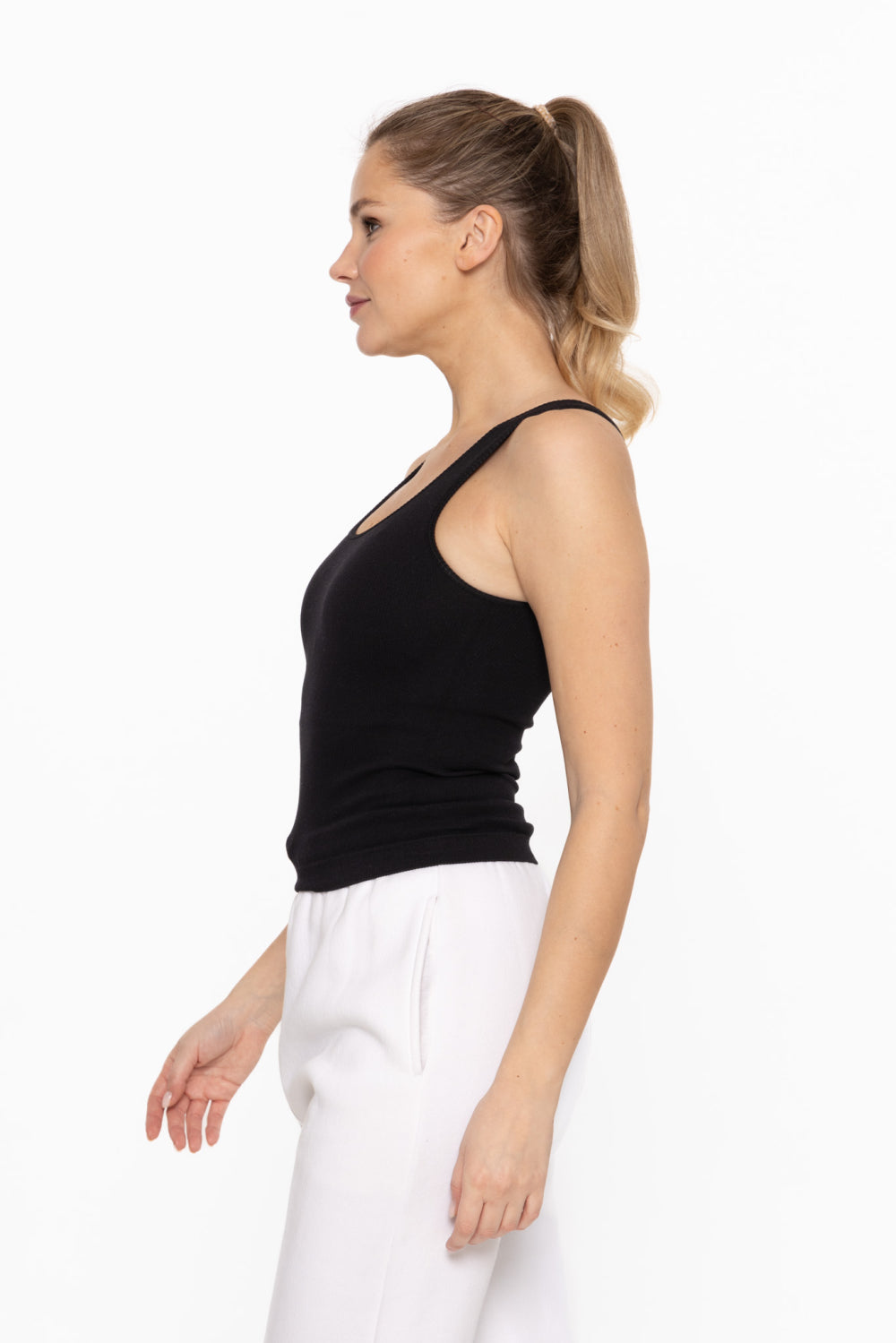 Classic Seamless Ribbed Tank Top